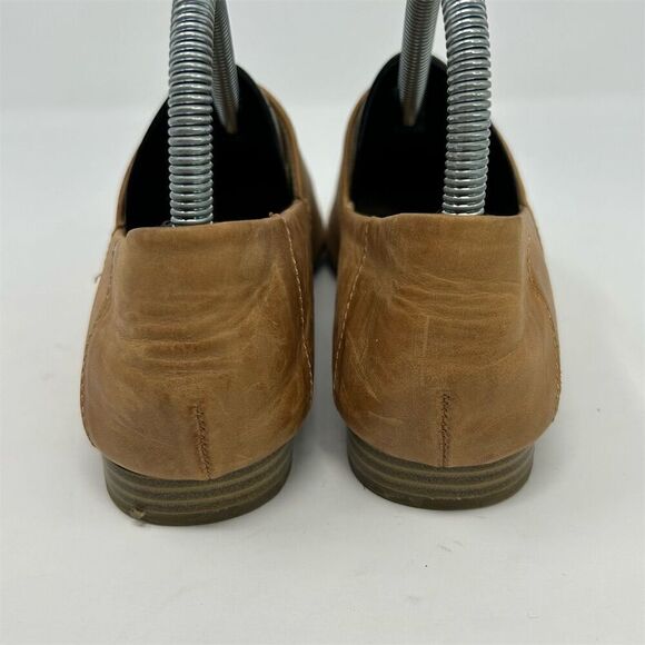 B.O.C. Women's Suree Brown Tan Camel Leather Slip-On Loafers Size 6.5W Casual - Picture 7 of 12